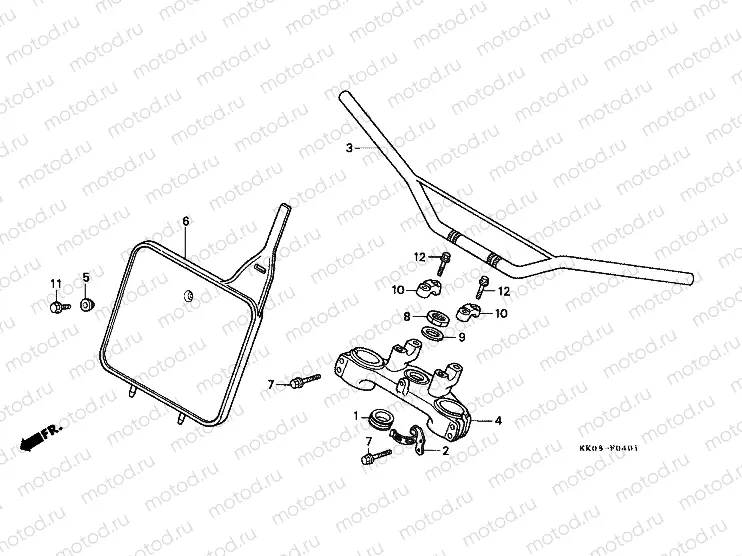 F-4-1 TIE ROD TUBE / UPPER BRIDGE (2)