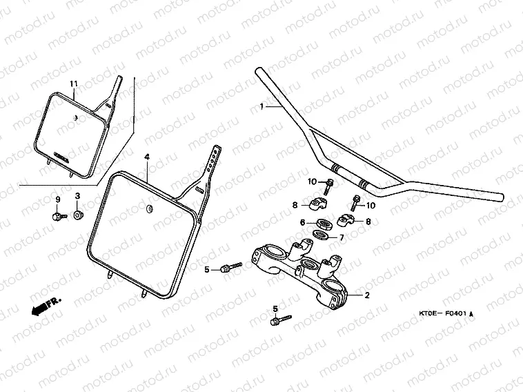 F-4-1 TIE ROD TUBE / UPPER BRIDGE (2)