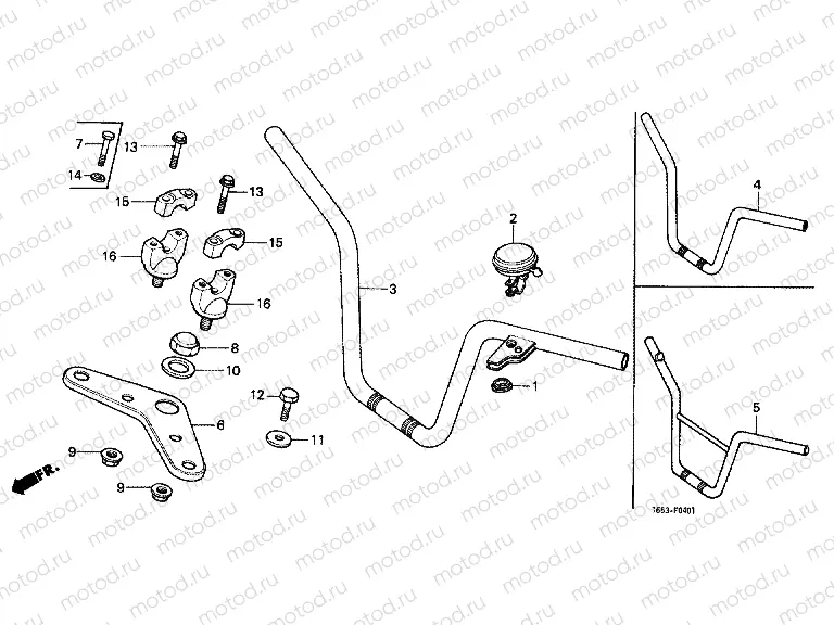 F-4-1 TIE ROD TUBE / UPPER BRIDGE (2)