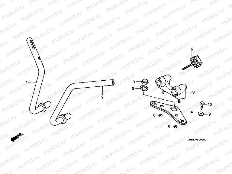 F-4-1 TIE ROD TUBE / UPPER BRIDGE (2)