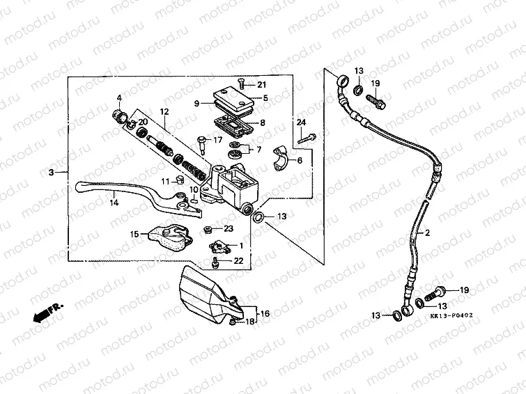 F-4-2 FRONT MASTER CYLINDER (3)