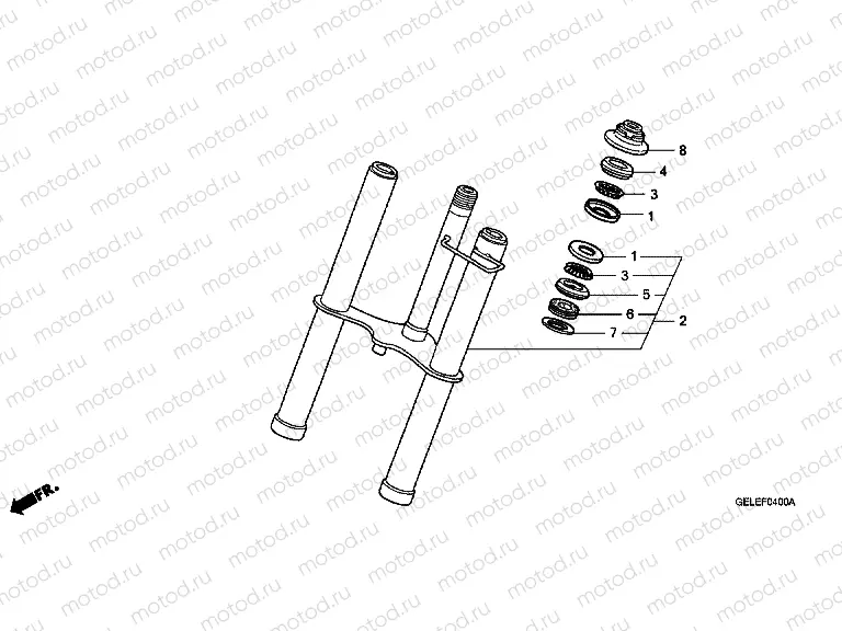 F-4 FRONT FORK