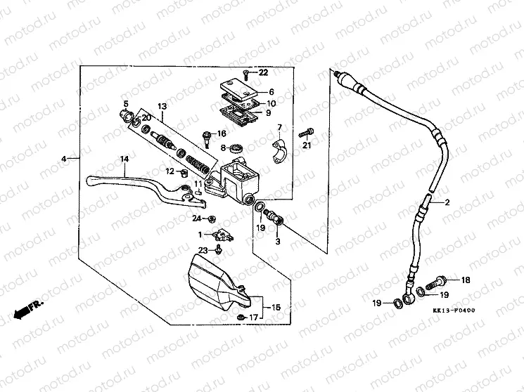 F-4 FRONT MASTER CYLINDER (1)