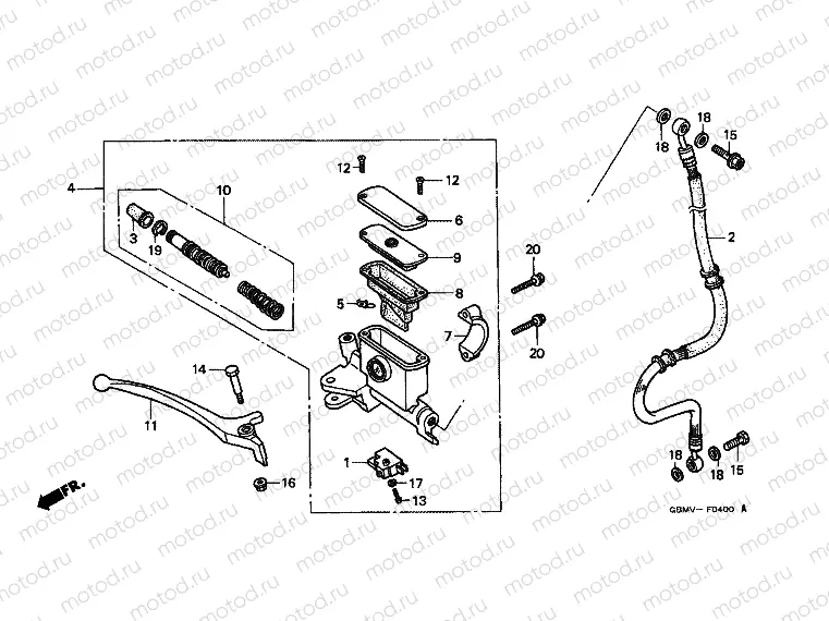 F-4 FRONT MASTER CYLINDER (1)