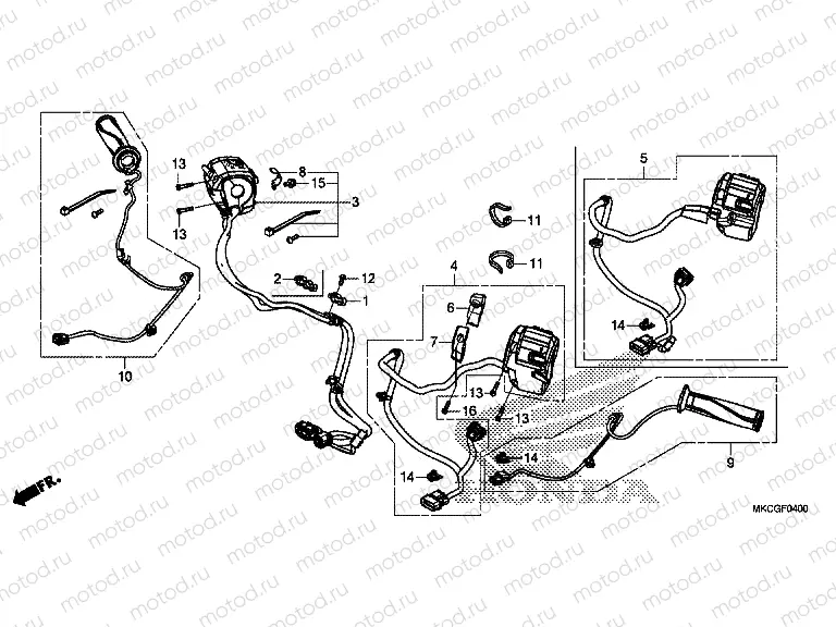 F-4 HANDLE SWITCH