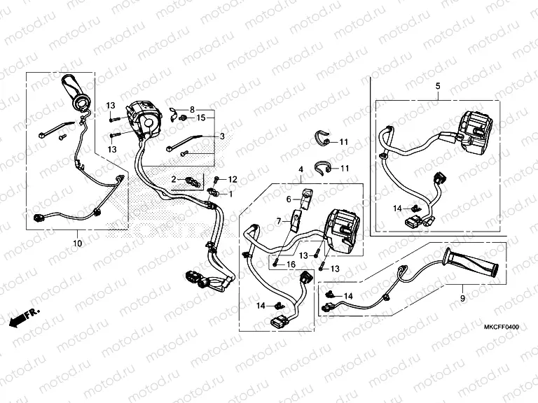 F-4 HANDLE SWITCH