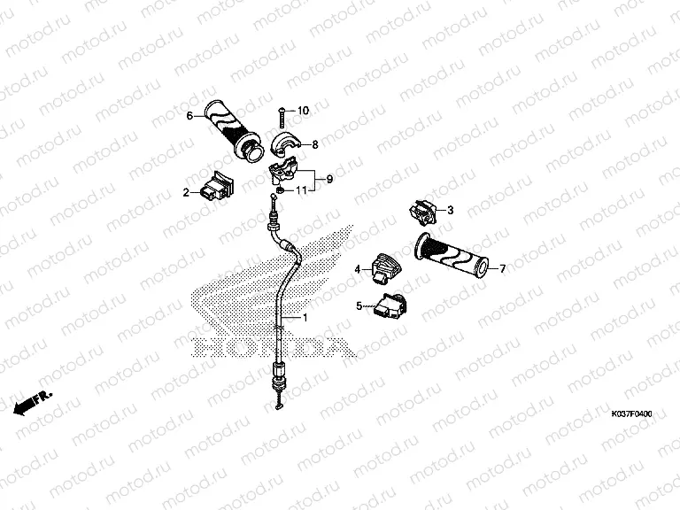 F-4 HANDLE / SWITCH / CABLE