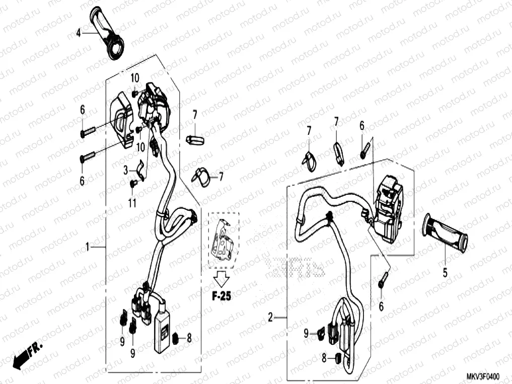 F-4 HANDLE SWITCH & GRIP