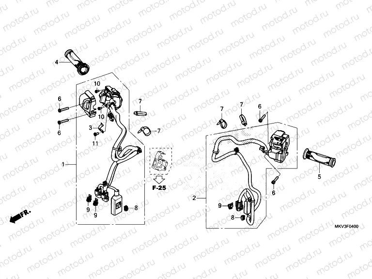 F-4 HANDLE SWITCH/GRIP
