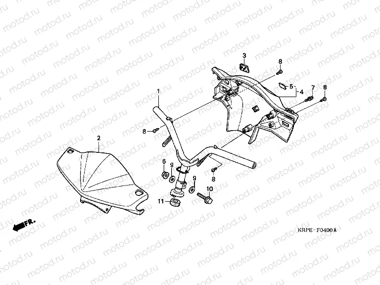 F-4 STEERING HANDLE / HANDLE COVER