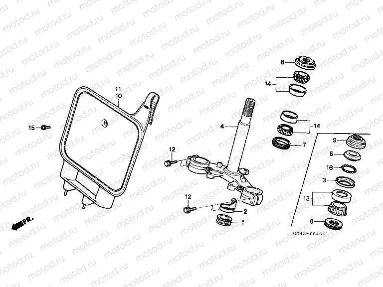 F-4 STEERING WHEEL (RF / RG / RH / RJ / RK)