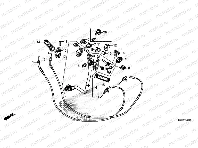 F-4 SWITCH / CABLE