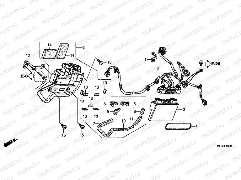 F-40 ABS CONTROL UNIT (CBR600RA)