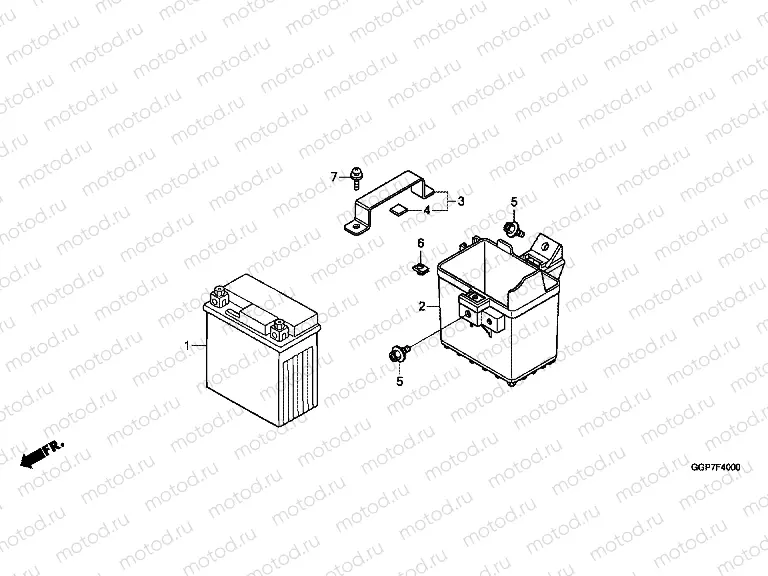 F-40 BATTERY (NSC50 / MPD / WH)