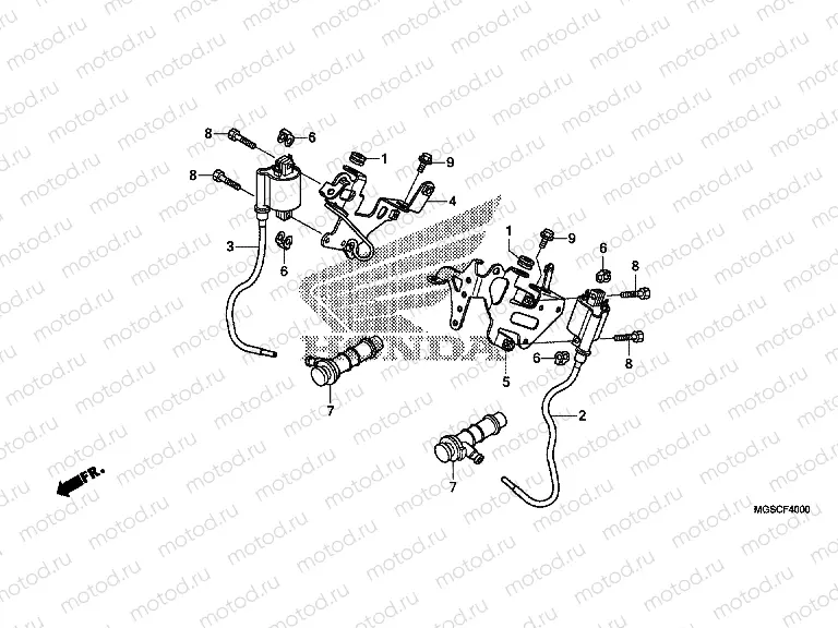 F-40 IGNITION COIL