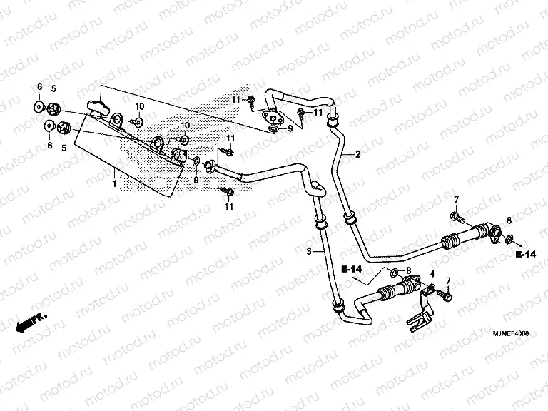 F-40 OIL COOLER