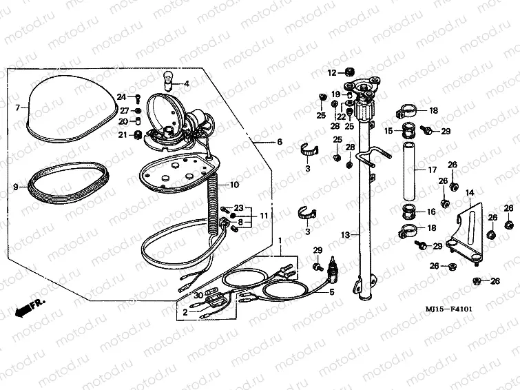 F-41-1 ROTARY RADIUS (4DK / 5DK / 6DK)