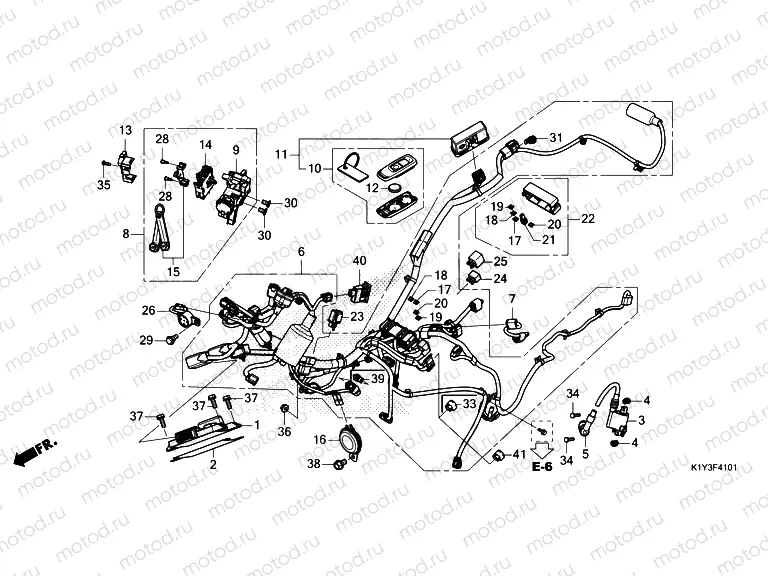 F-41-1 WIRE HARNESS/FOB KEY