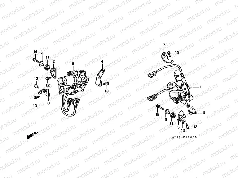 F-41 ABS MODULATOR (ST1100AN / AP / AR)