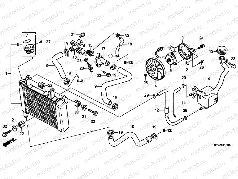 F-41 RADIATOR