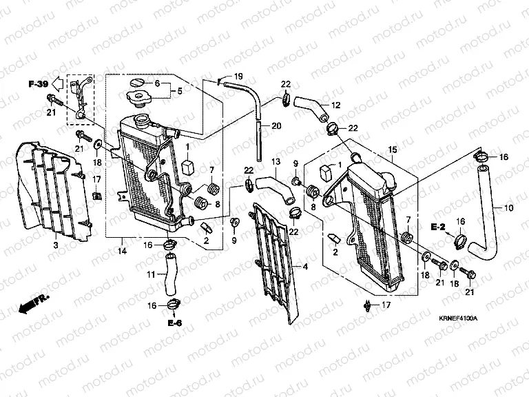 F-41 RADIATOR