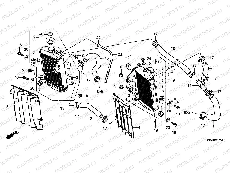F-41 RADIATOR