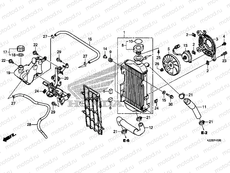 F-41 RADIATOR