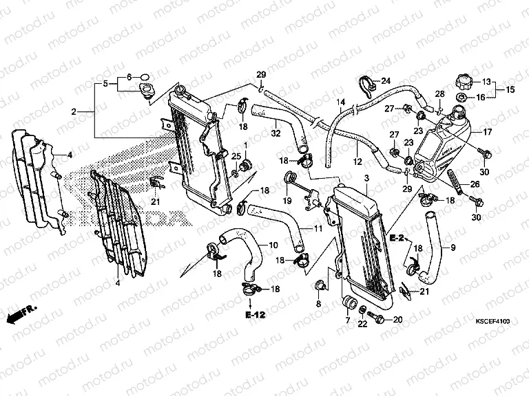 F-41 RADIATOR