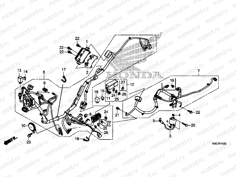 F-41 WIRE HARNESS