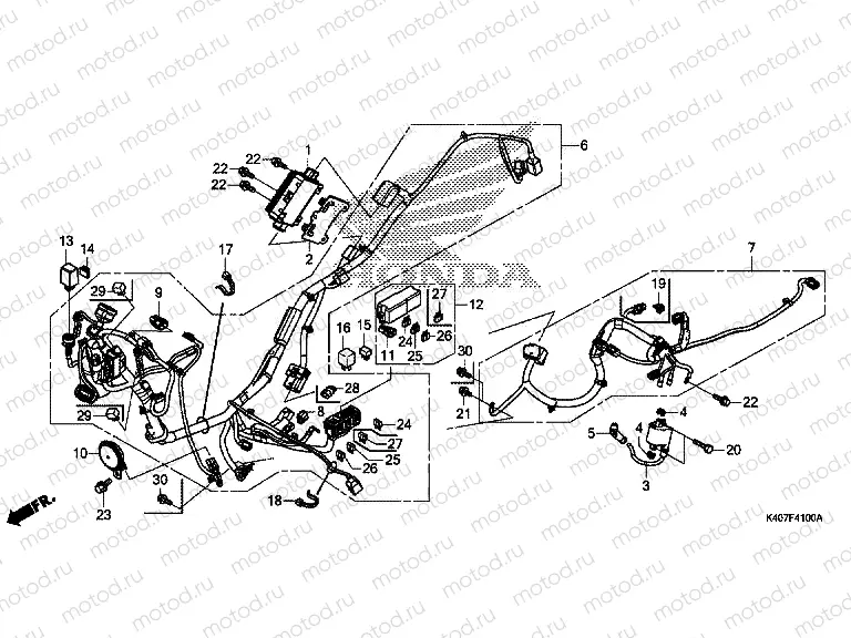 F-41 WIRE HARNESS