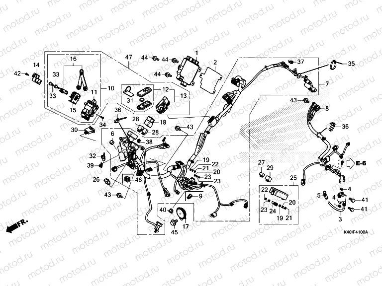 F-41 WIRE HARNESS