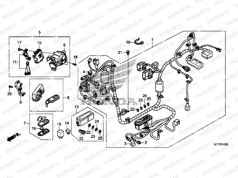 F-41 WIRE HARNESS