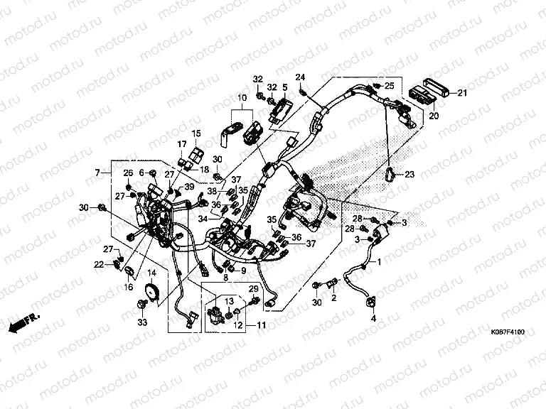 F-41 WIRE HARNESS