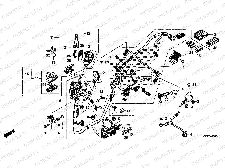 F-41 WIRE HARNESS