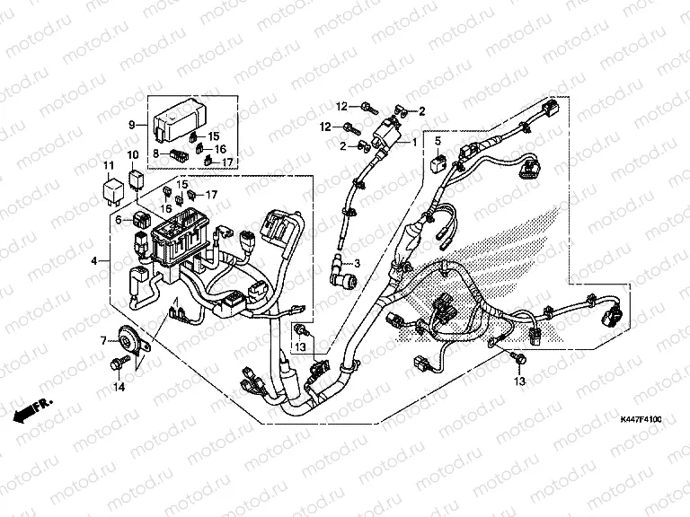 F-41 WIRE HARNESS