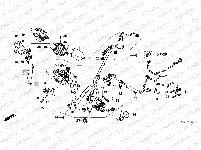 F-41 WIRE HARNESS
