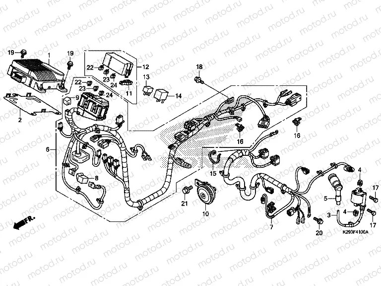 F-41 WIRING HARNESS