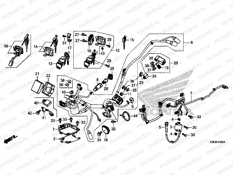 F-41 WIRING HARNESS