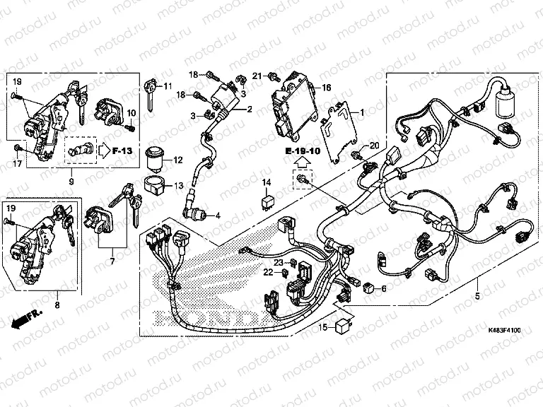 F-41 WIRING HARNESS