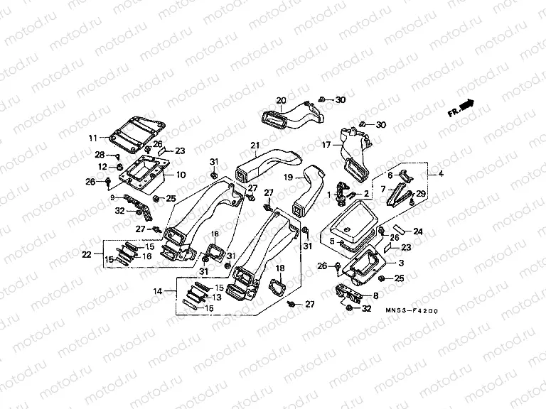 F-42 CURRENT DRAW / AIR DUCT