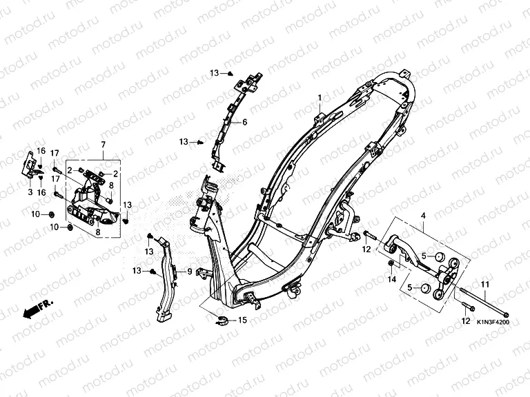 F-42 FRAME BODY