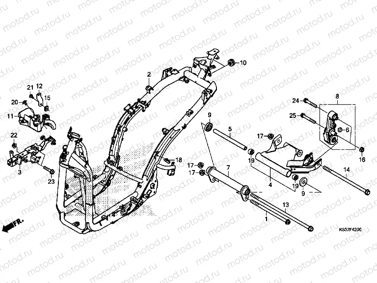 F-42 FRAME BODY