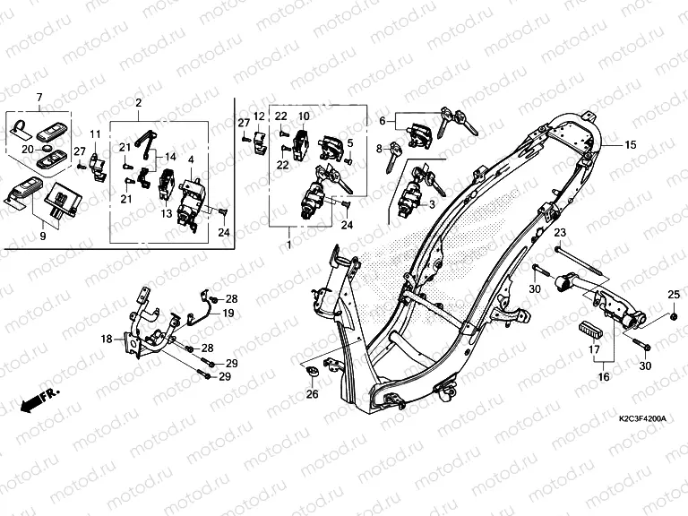 F-42 FRAME BODY