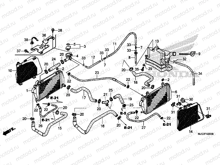 F-42 RADIATOR