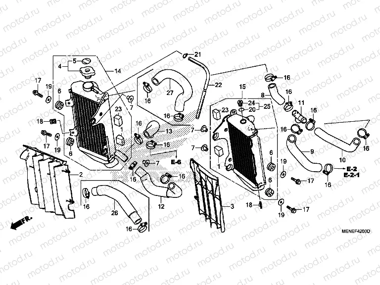F-42 RADIATOR