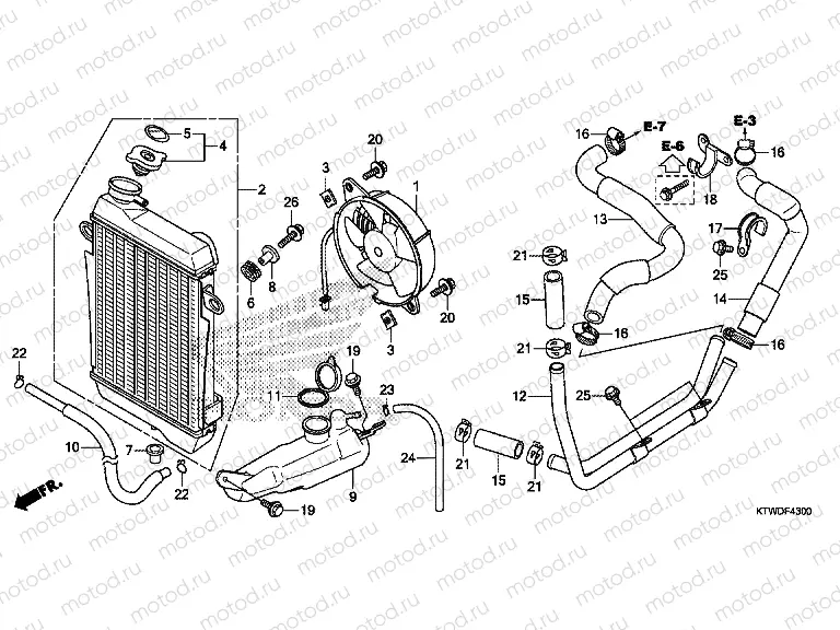 F-43 RADIATOR