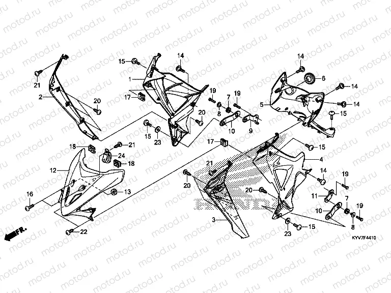 F-44-10 MAIN PIPE COVER