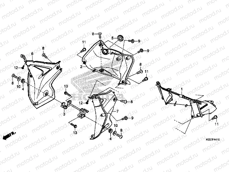 F-44-10 MAIN PIPE COVER