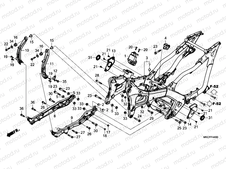 F-44 FRAME BODY