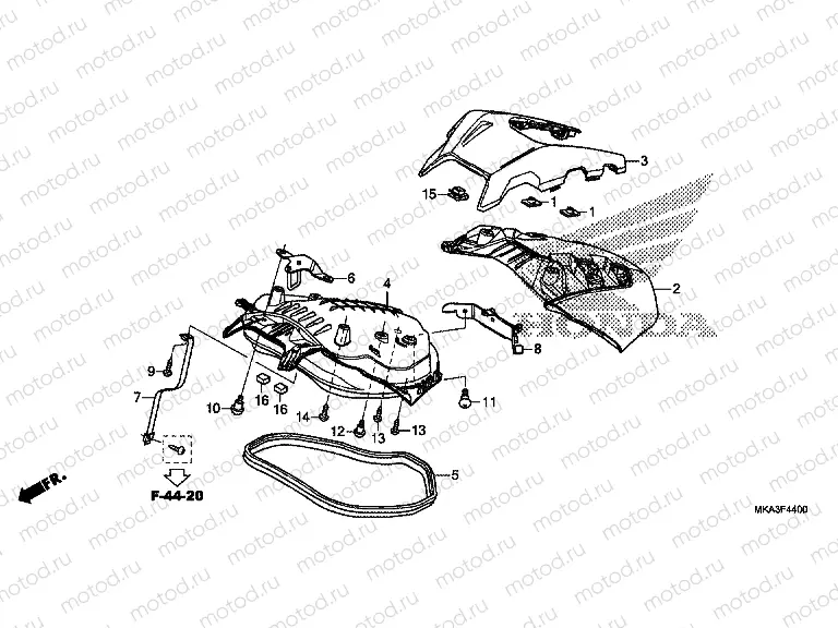 F-44 LUGGAGE LID